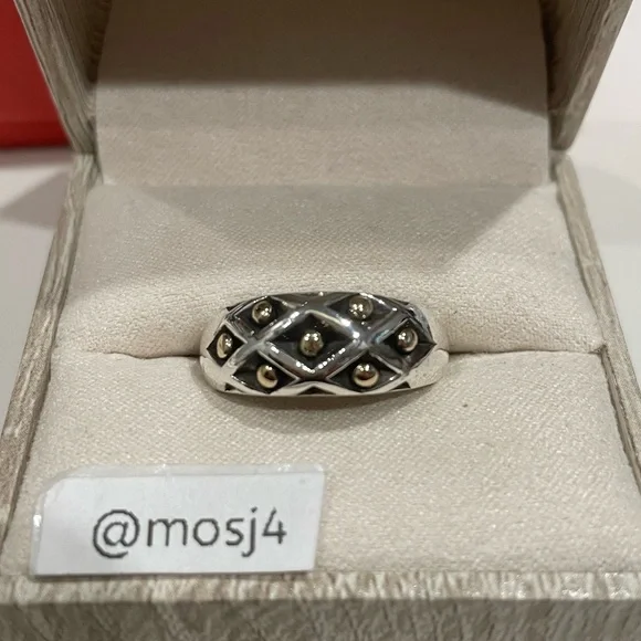 Retired James Avery Spanish Moss Ring